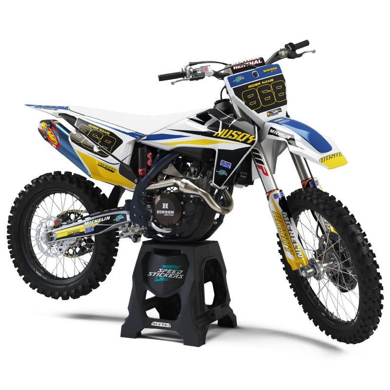 RUNNER design stickers for Husqvarna