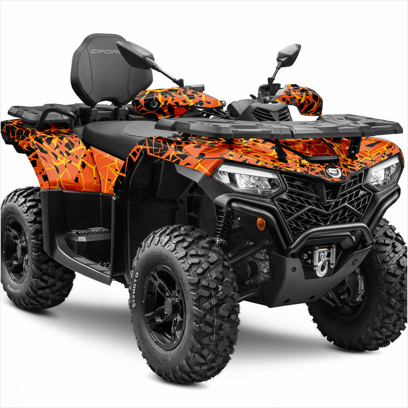 QUAKE design stickers for CFMOTO CFORCE 400-520
