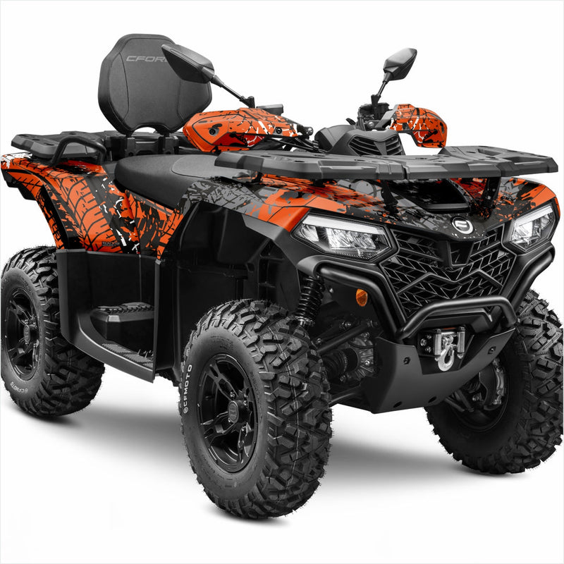 TRACKER-Designaufkleber für CFMOTO CFORCE