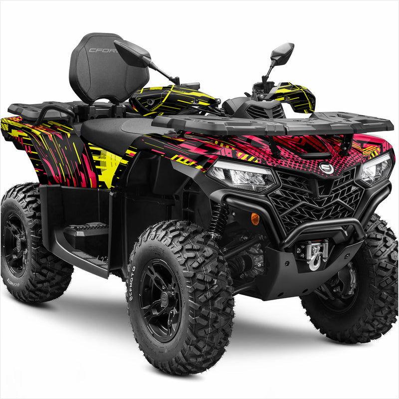 CYBER design stickers for CFMOTO CFORCE 400-520
