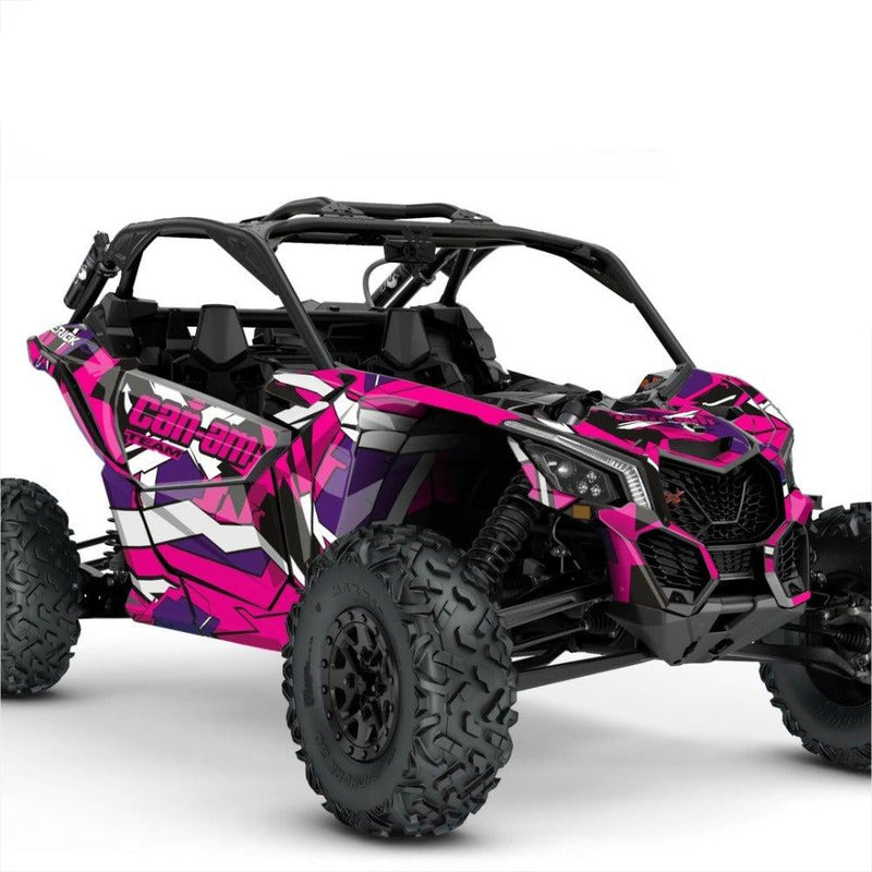 GEOMETRISCHE Designaufkleber für Can-Am Maverick X3