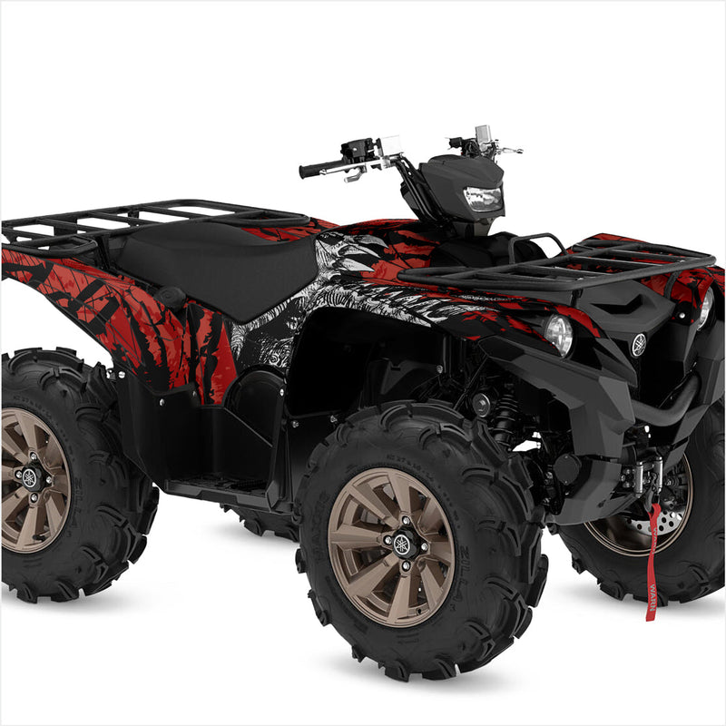 SYMBIOTE design stickers for Yamaha Grizzly 700
