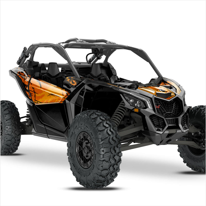 SHADED design stickers for Can-Am Maverick X3