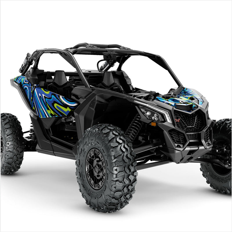 ACID design stickers for Can-Am Maverick X3