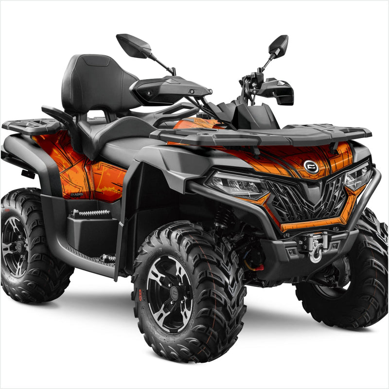 SHADED design stickers for CFMOTO CFORCE 600-625