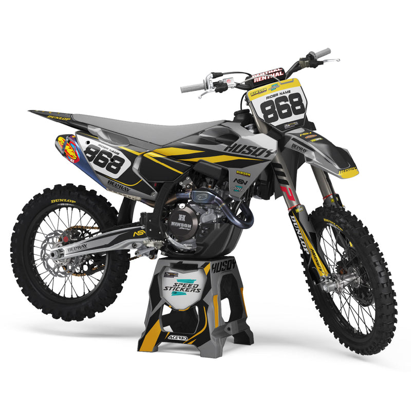 RUNNER design stickers for Husqvarna
