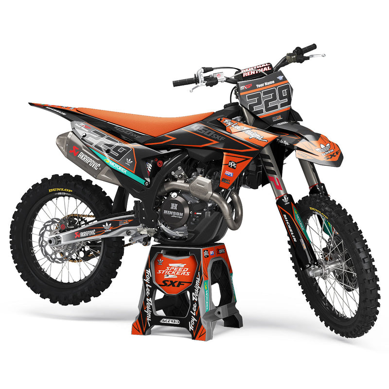 SLIDE design stickers for KTM