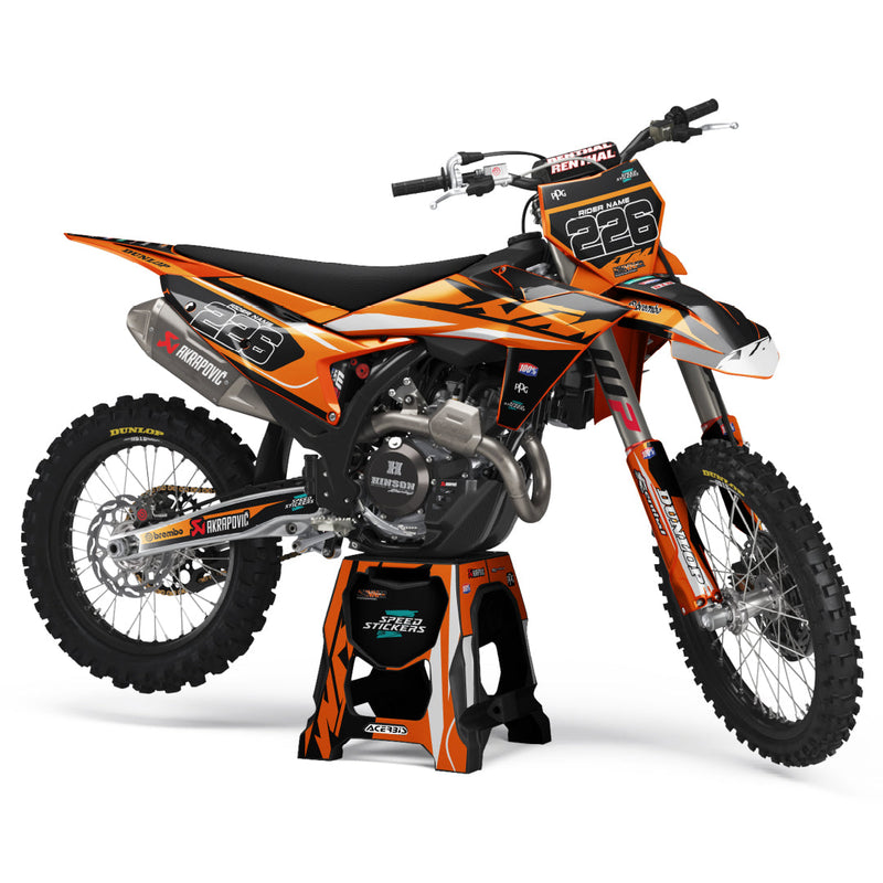 RUNNER design stickers for KTM