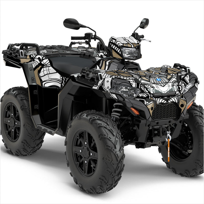 PETROL HEAD design stickers for POLARIS SPORTSMAN