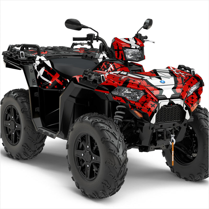 X design stickers for POLARIS SPORTSMAN