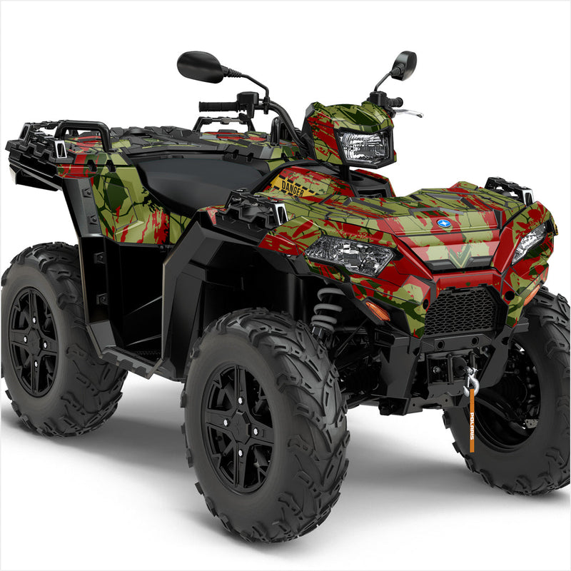 APOCALYPSE design stickers for POLARIS SPORTSMAN