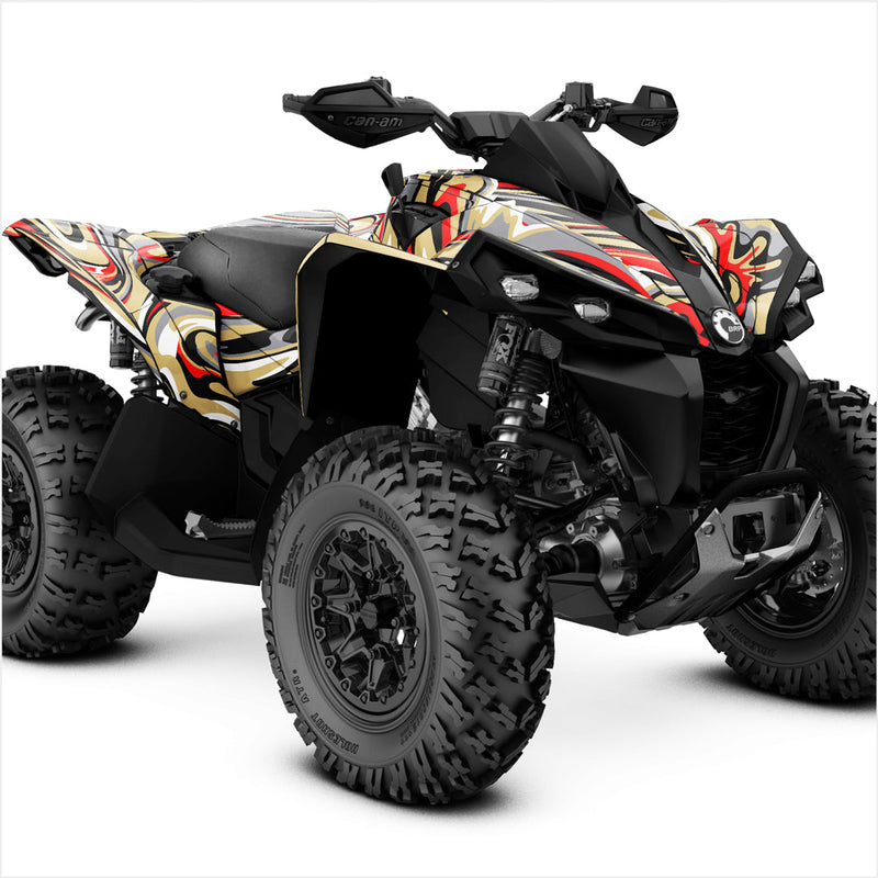 ACID design stickers for Can-Am Renegade XXC/XMR