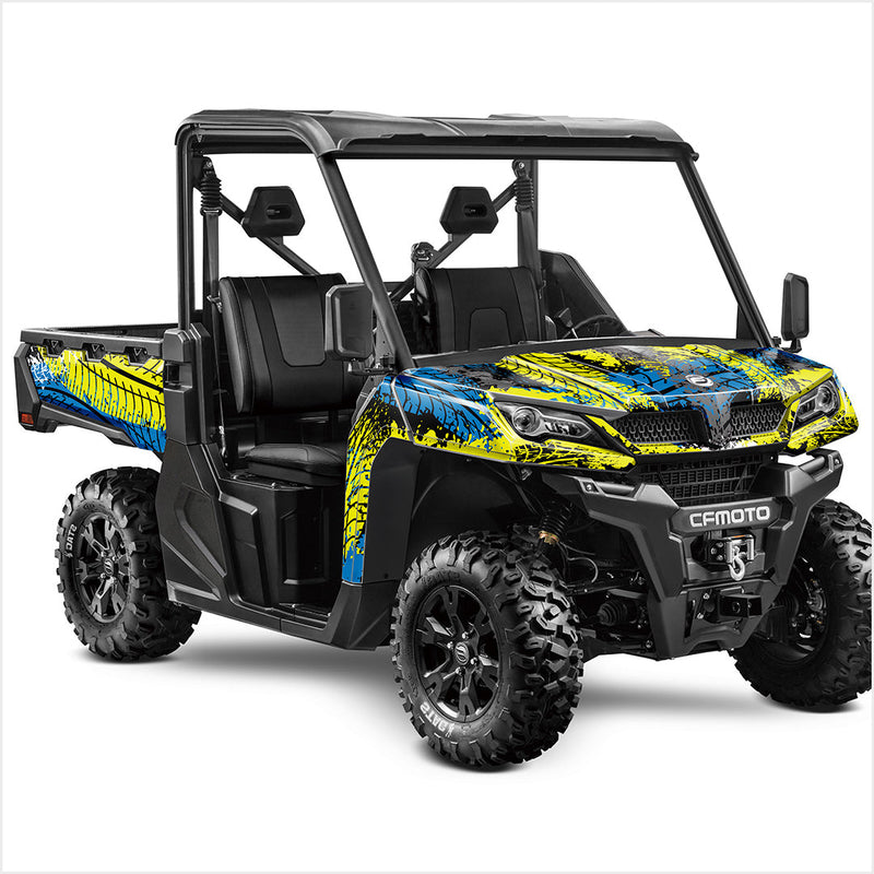 TRACKER design stickers for CFMOTO UFORCE 1000