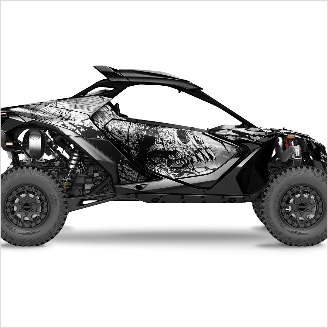 Can Am Maverick R graphic sticker kit