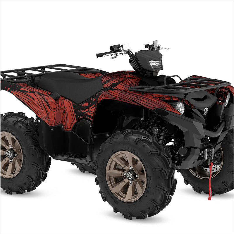 SHADED Designaufkleber für Yamaha Grizzly 700