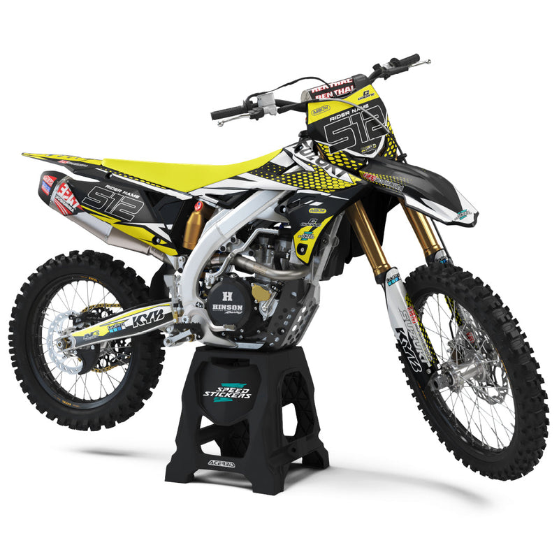 SHIELD design stickers for Suzuki RMZ