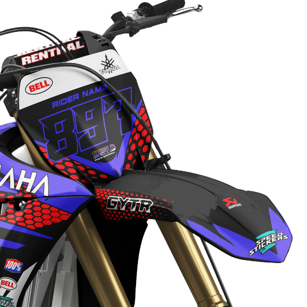 SHIELD design stickers for Yamaha