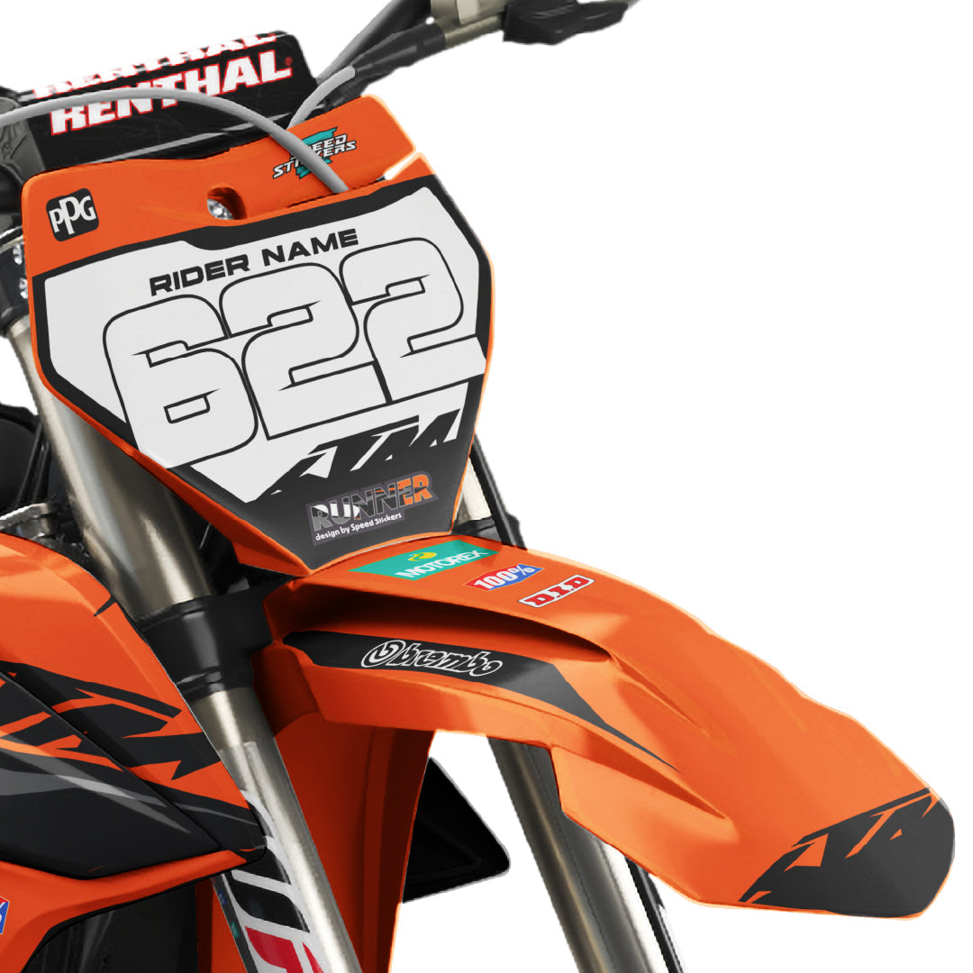 RUNNER design stickers for KTM