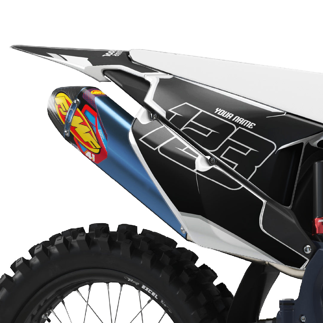 Dakar school logo stickers Husqvarna