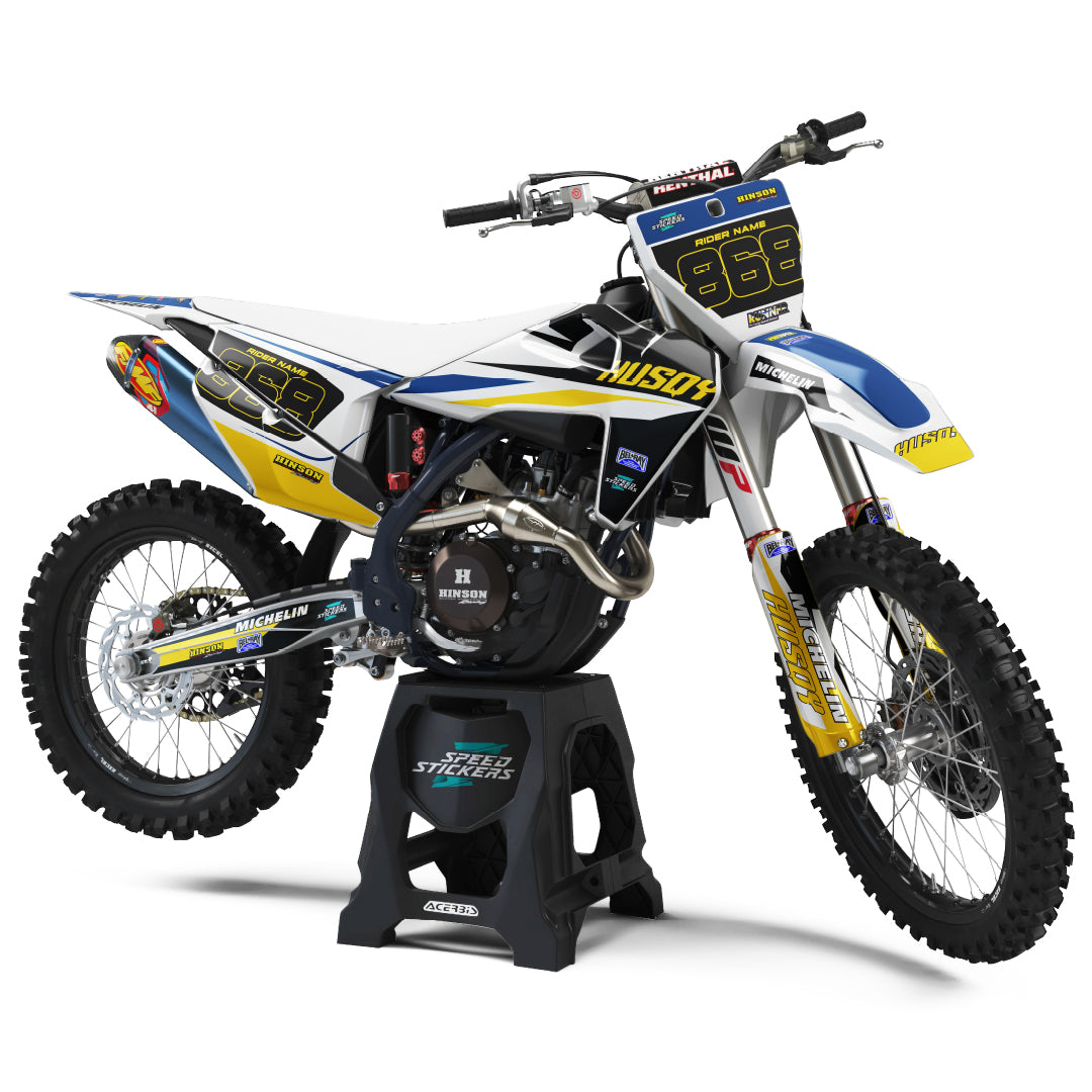 RUNNER design stickers for Husqvarna