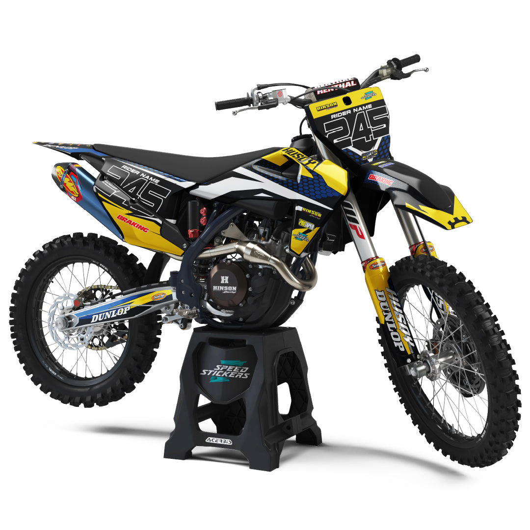 SHIELD design stickers for Husqvarna