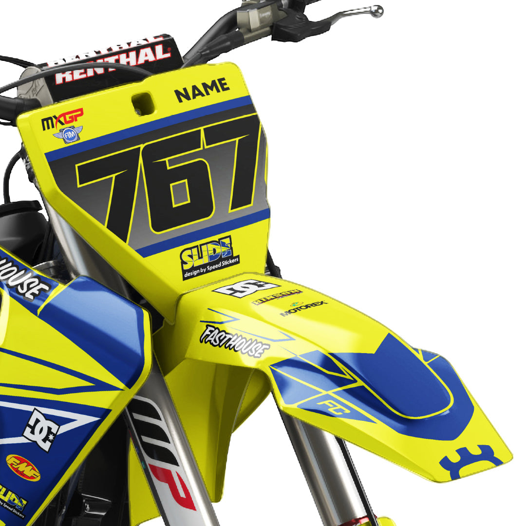 SLIDE design stickers for Husqvarna