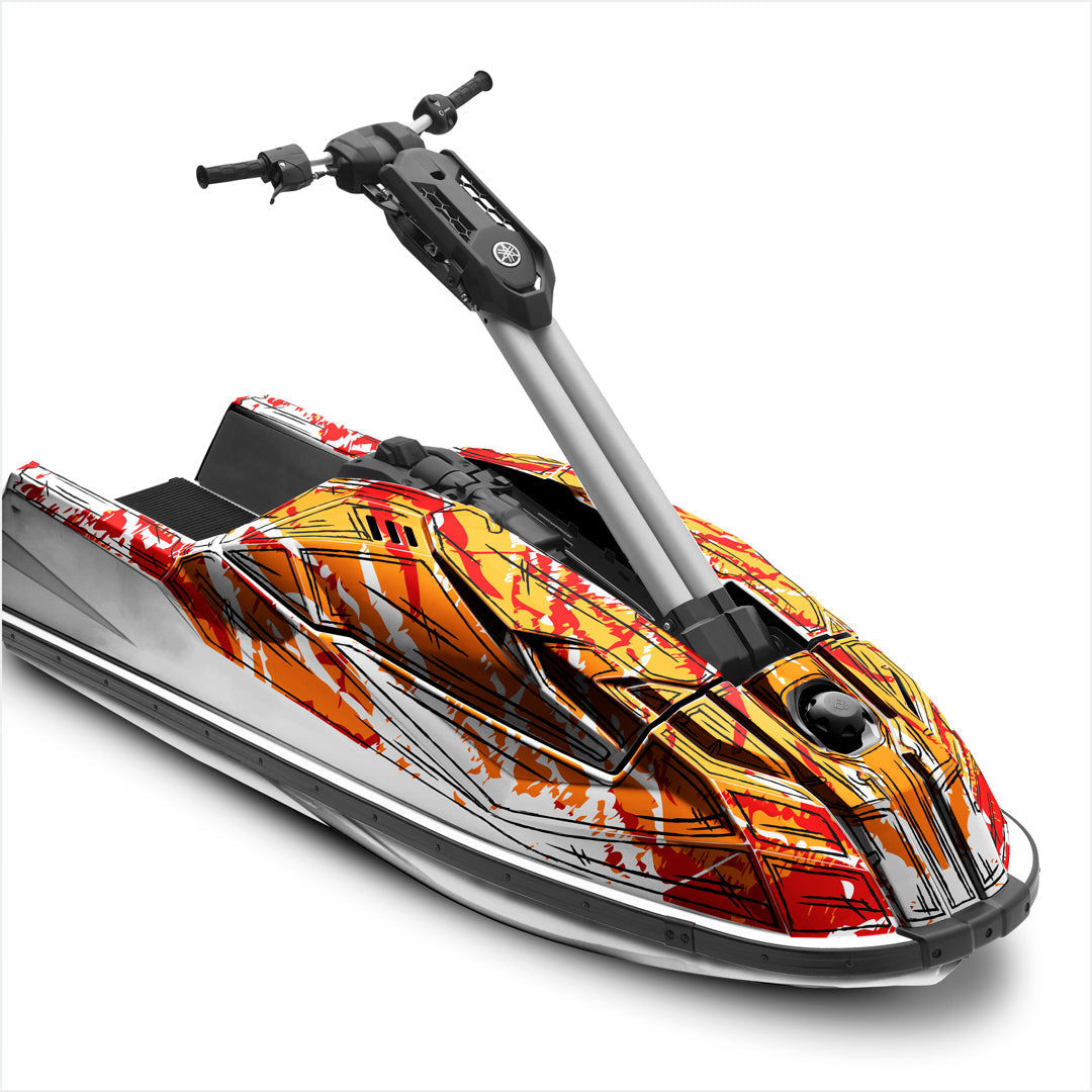 Sticker kit for Yamaha Super Jet