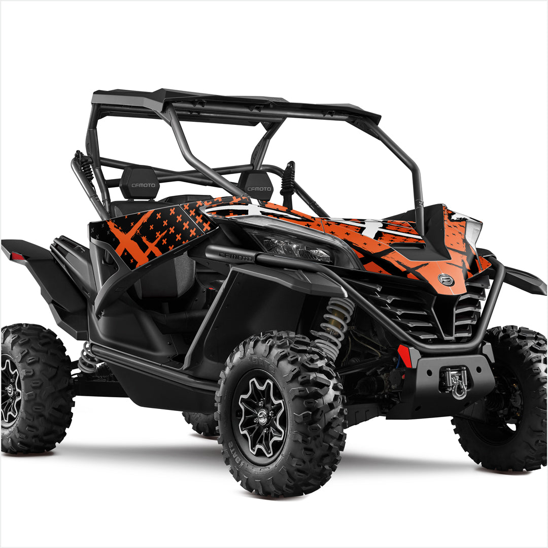 X design stickers for CFMOTO ZFORCE SPORT