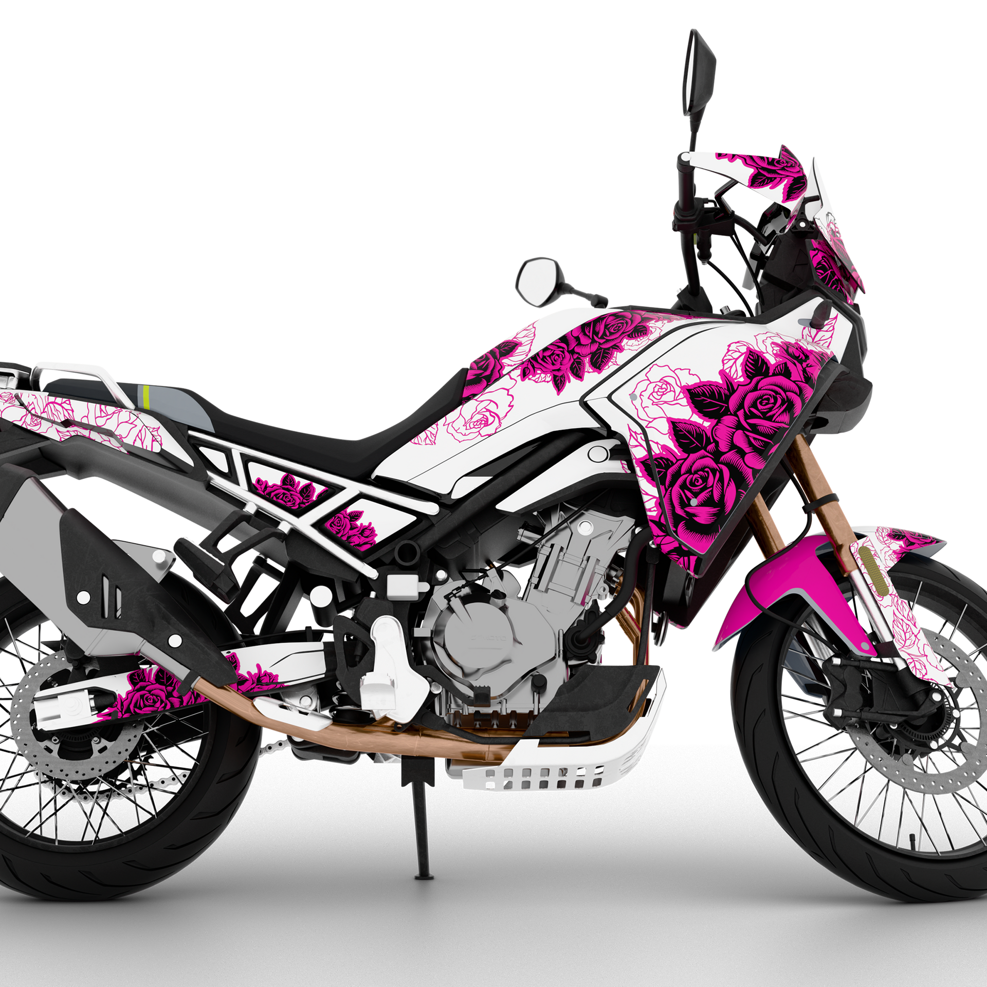 SOFIJA design stickers for CFMOTO MT450 (from 2024)