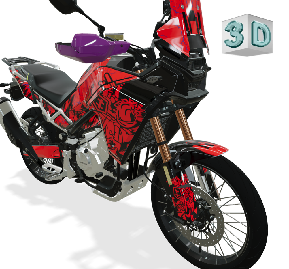 VYTIS design stickers for CFMOTO