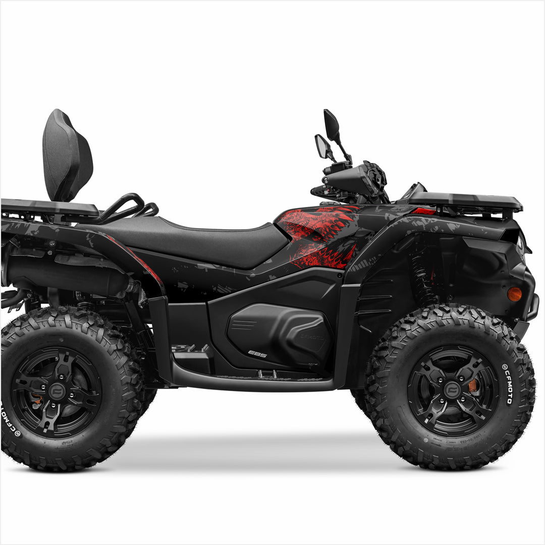 SYMBIOTE design stickers for CFMOTO CFORCE 400-520