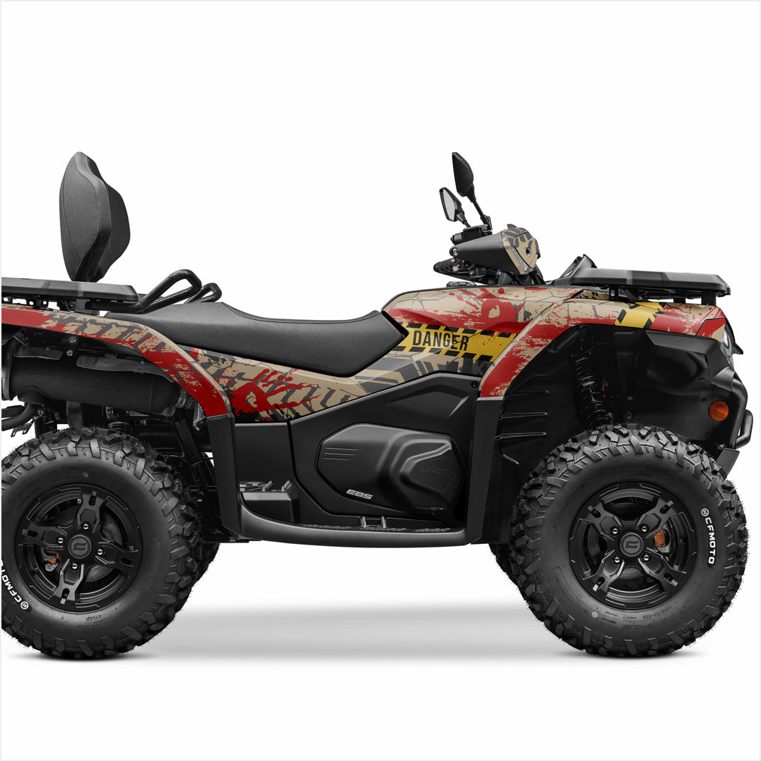 APOCALYPSE design stickers for CFMOTO CFORCE 400-520