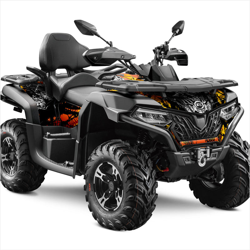 SYMBIOTE design stickers for CFMOTO CFORCE 600-625