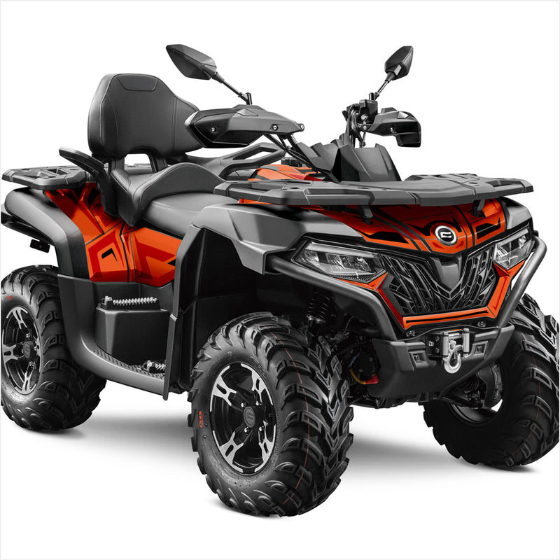 SIMPLE design stickers for CFMOTO CFORCE 600-625