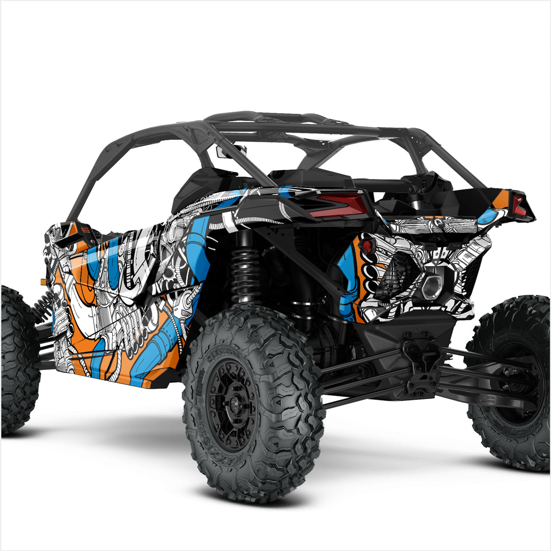 Can Am Maverick x3 wrap stickers