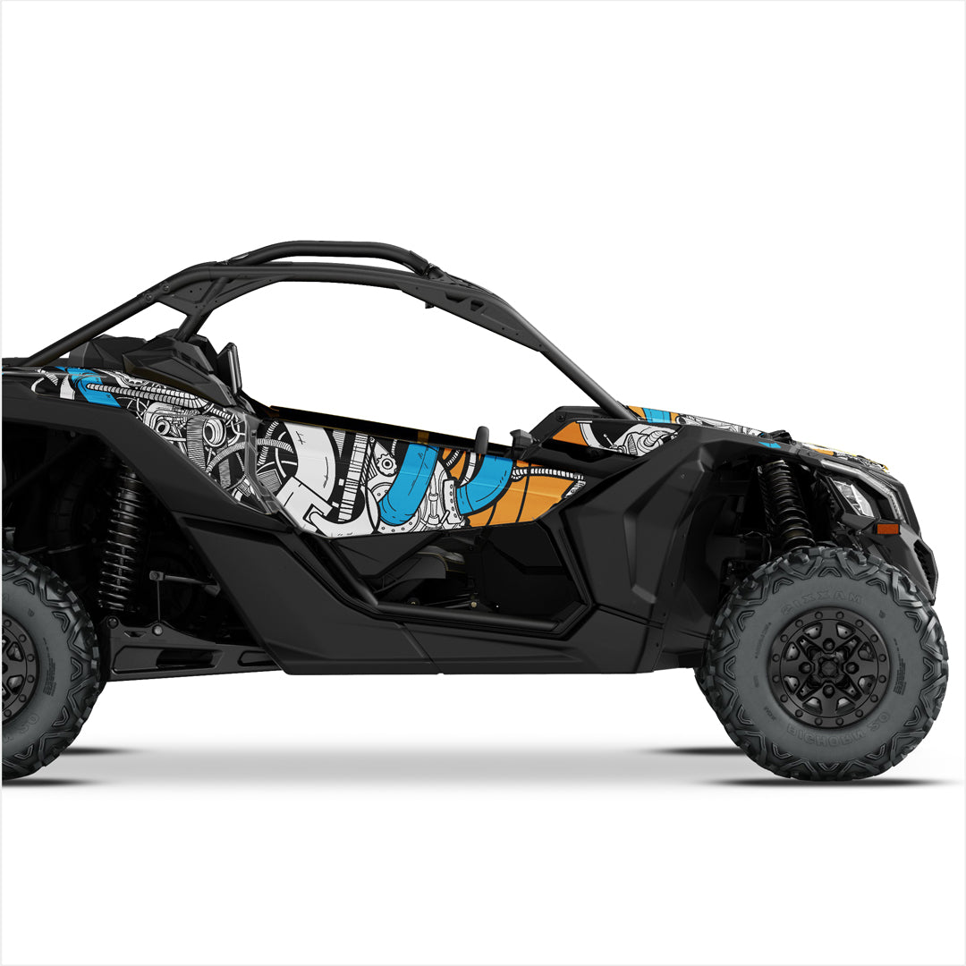 Can Am Maverick x3 wrap stickers