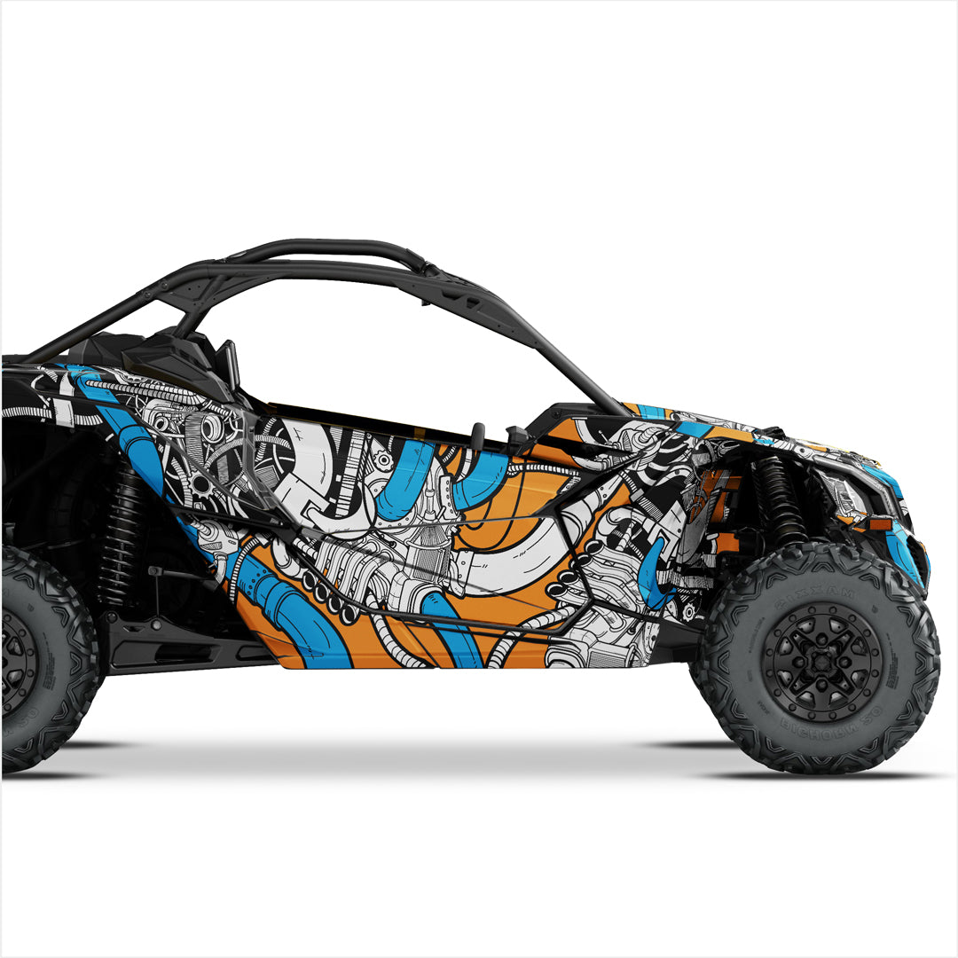 Can Am Maverick x3 wrap stickers