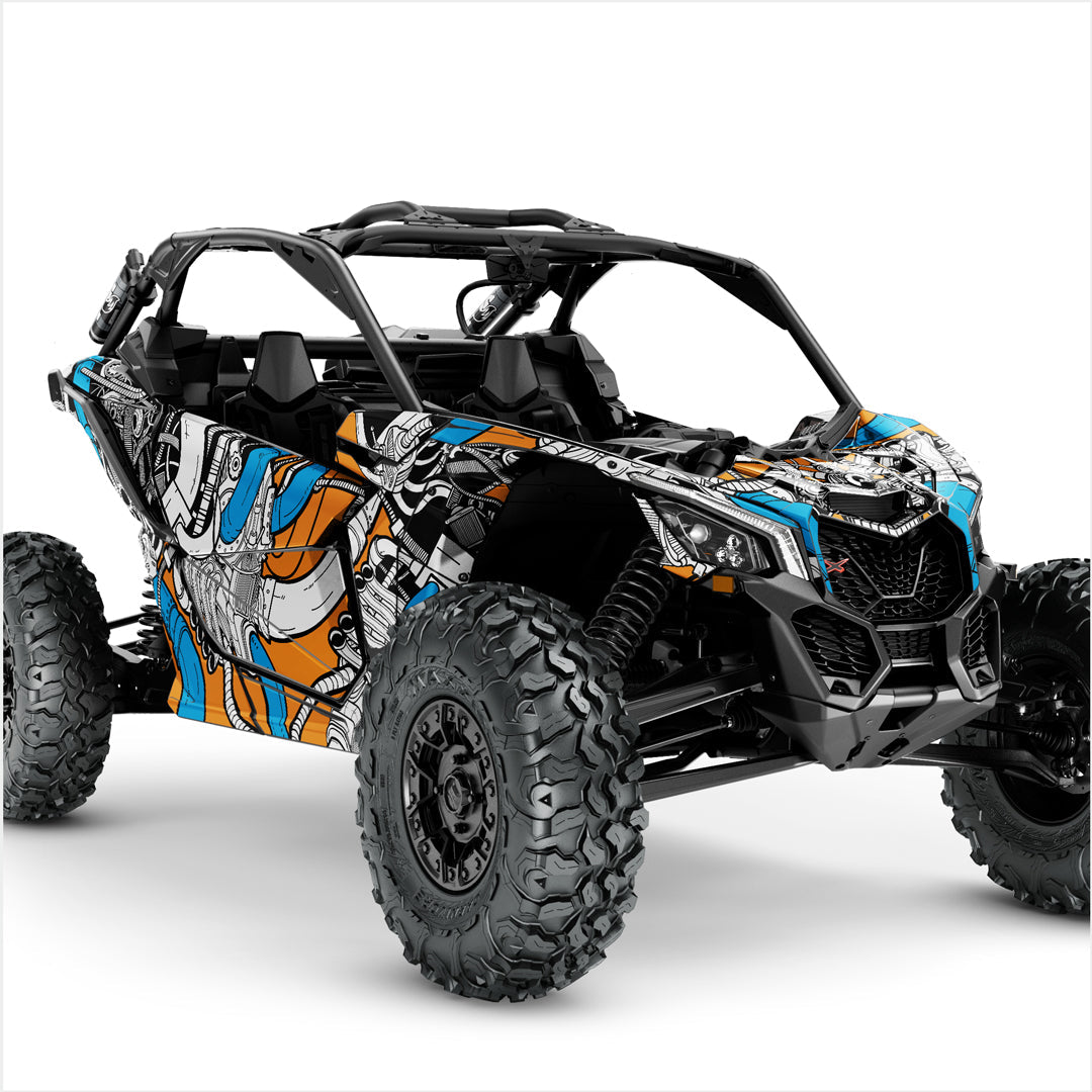 Can Am Maverick x3 wrap stickers
