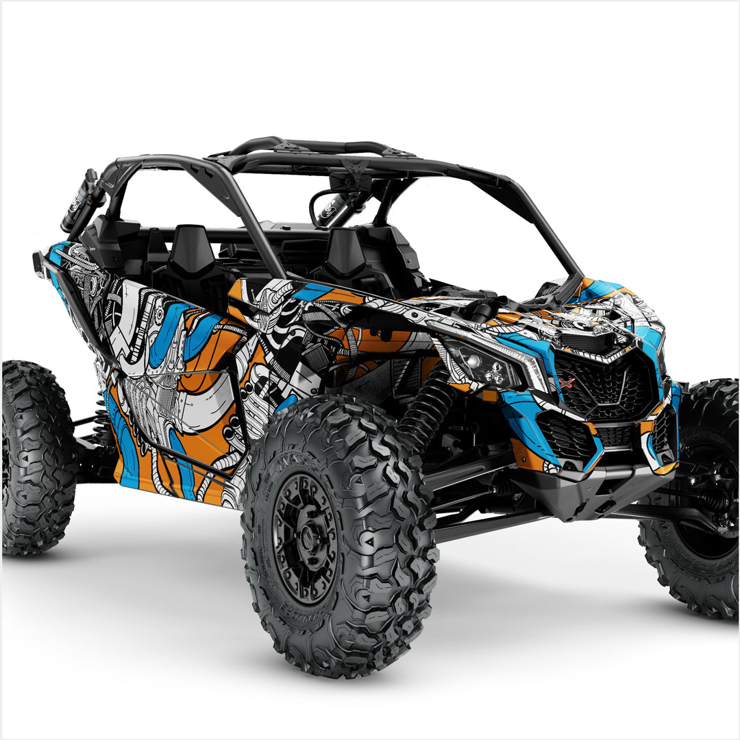 Can Am Maverick x3 wrap stickers
