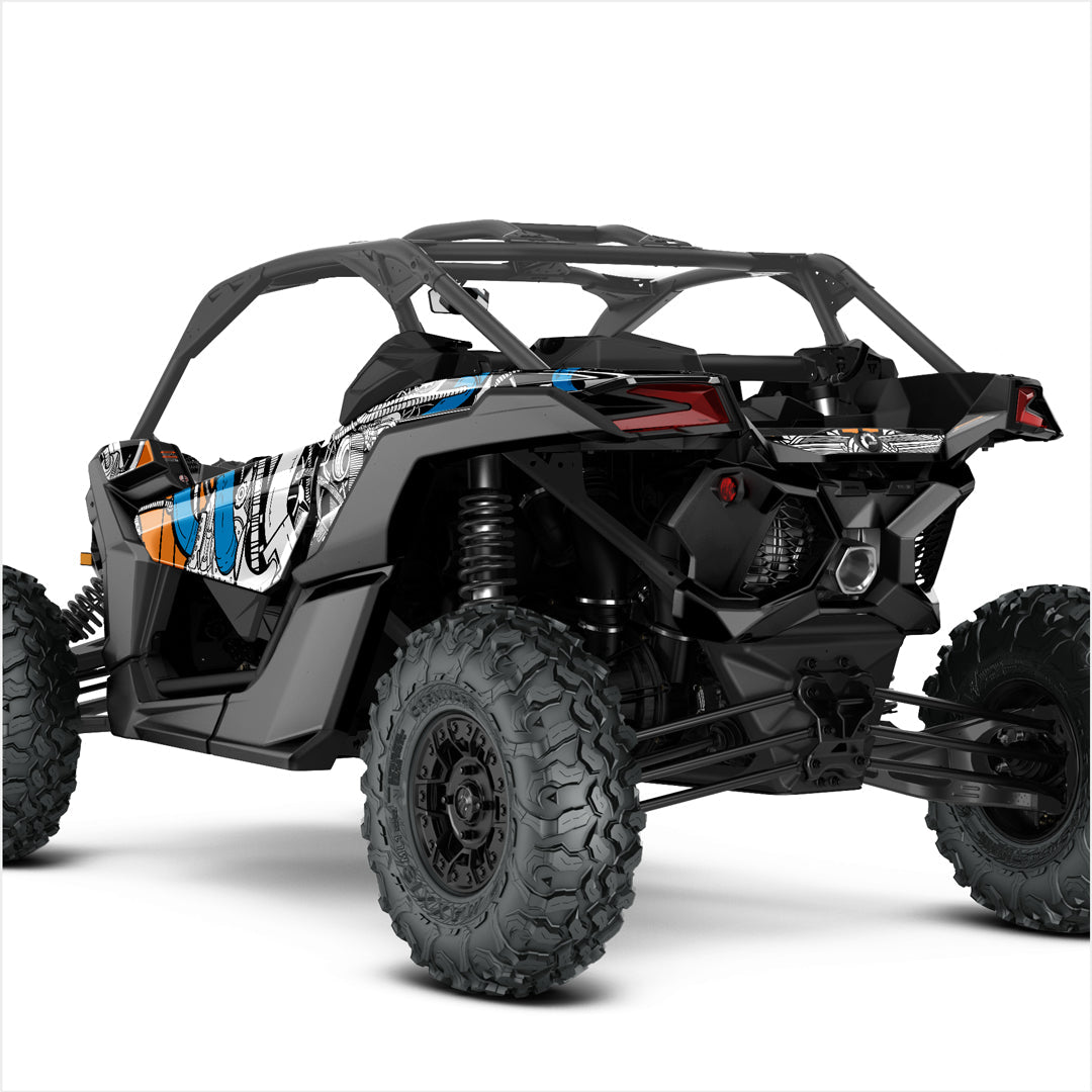 Can Am Maverick x3 wrap stickers