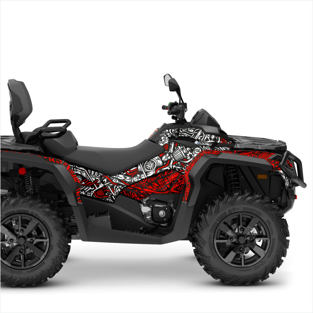 Can Am Outlander graphics kit