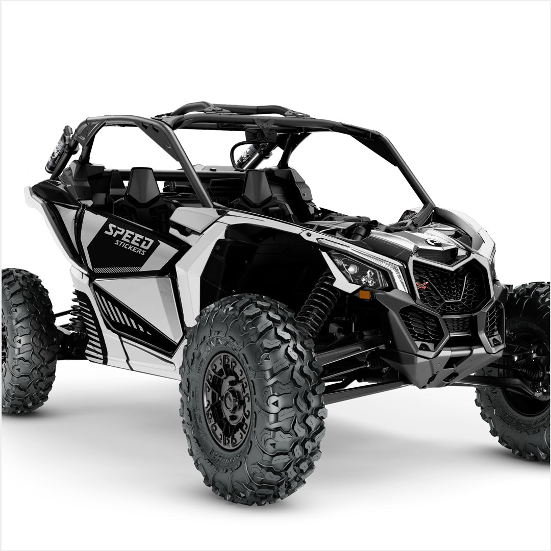 Can-Am-lecals-graphics-sticker-Maverick-X3-black-white