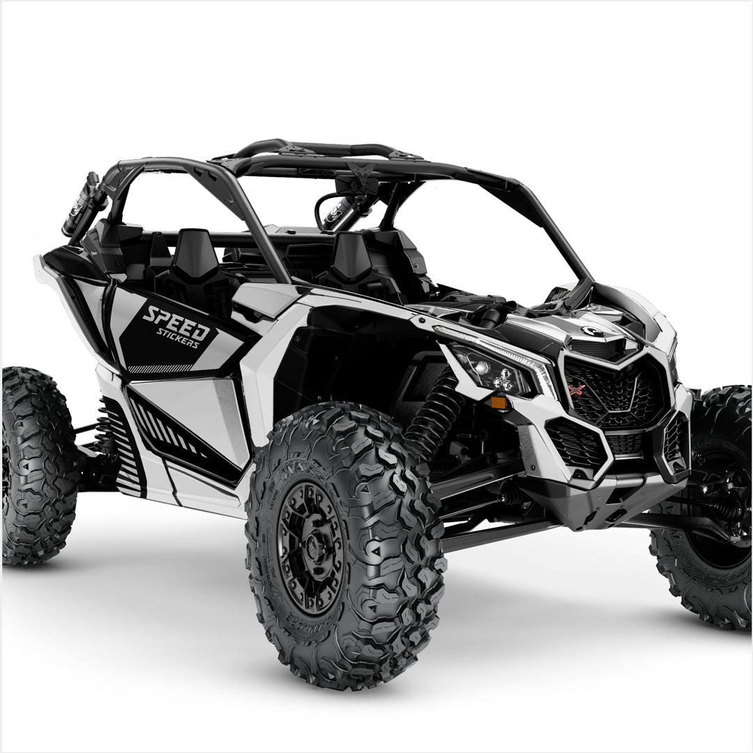 Can-Am-lecals-graphics-sticker-Maverick-X3-black-white