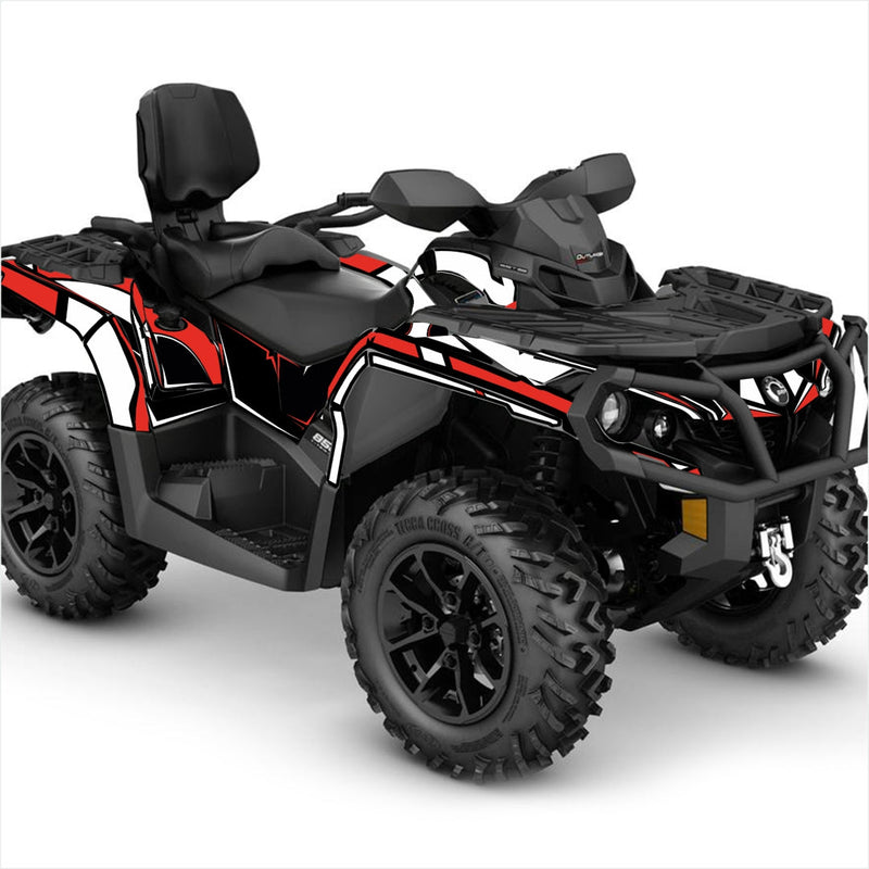 SIMPLE design stickers for Can-Am Outlander