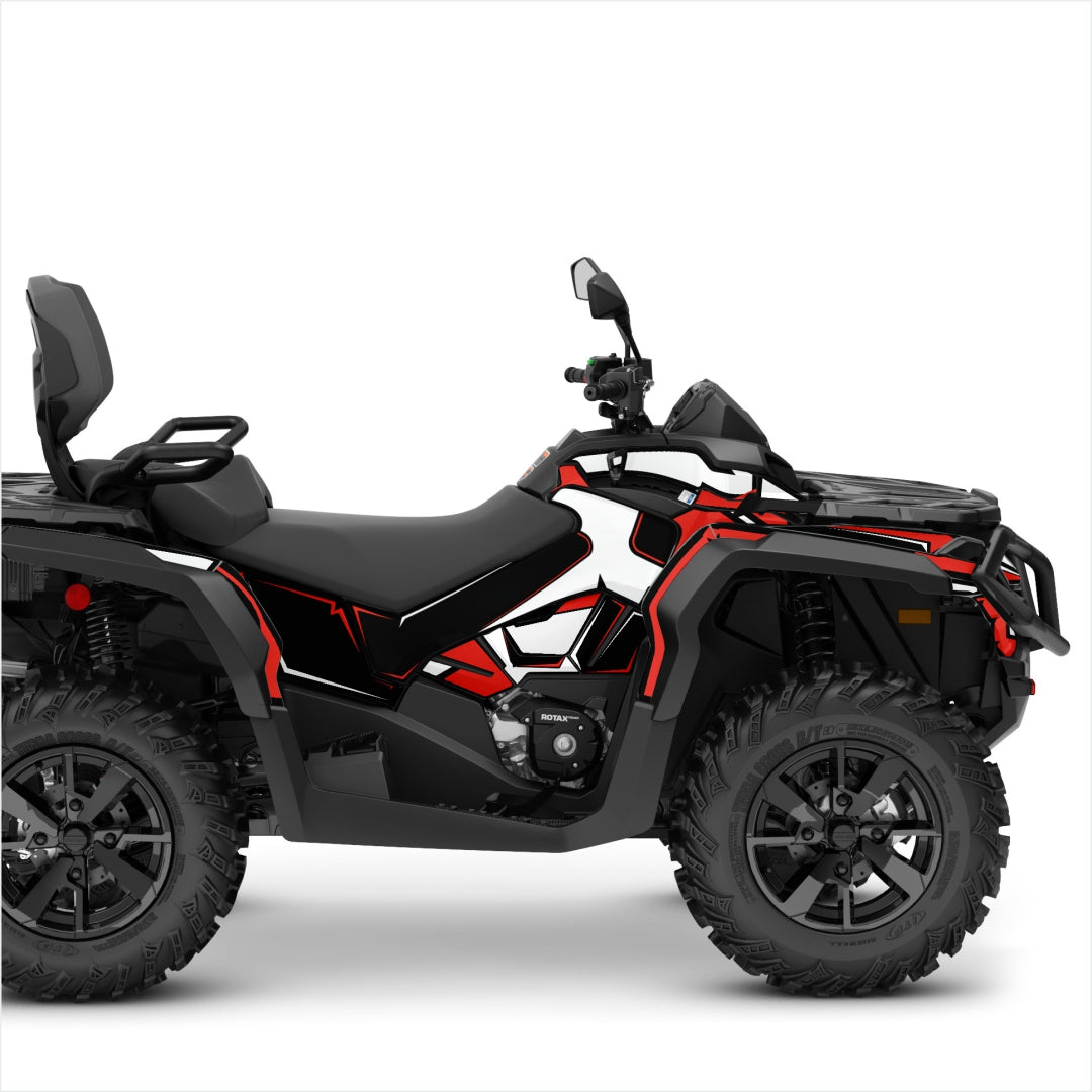 SIMPLE design stickers for Can-Am Outlander