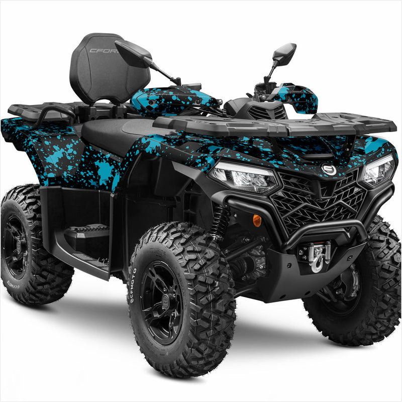 TEAM THUNDER RACING design stickers for CFMOTO CFORCE 400-520