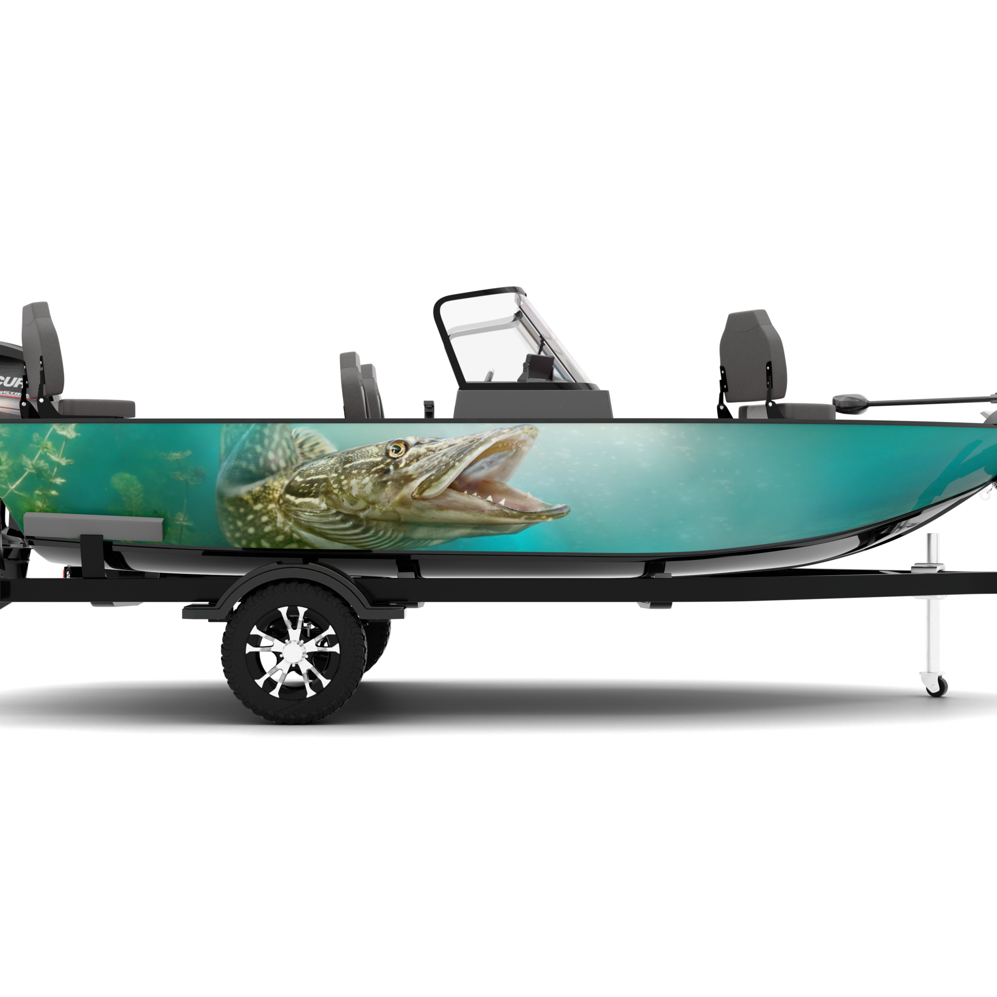 FISHING design stickers for Fishing Boat