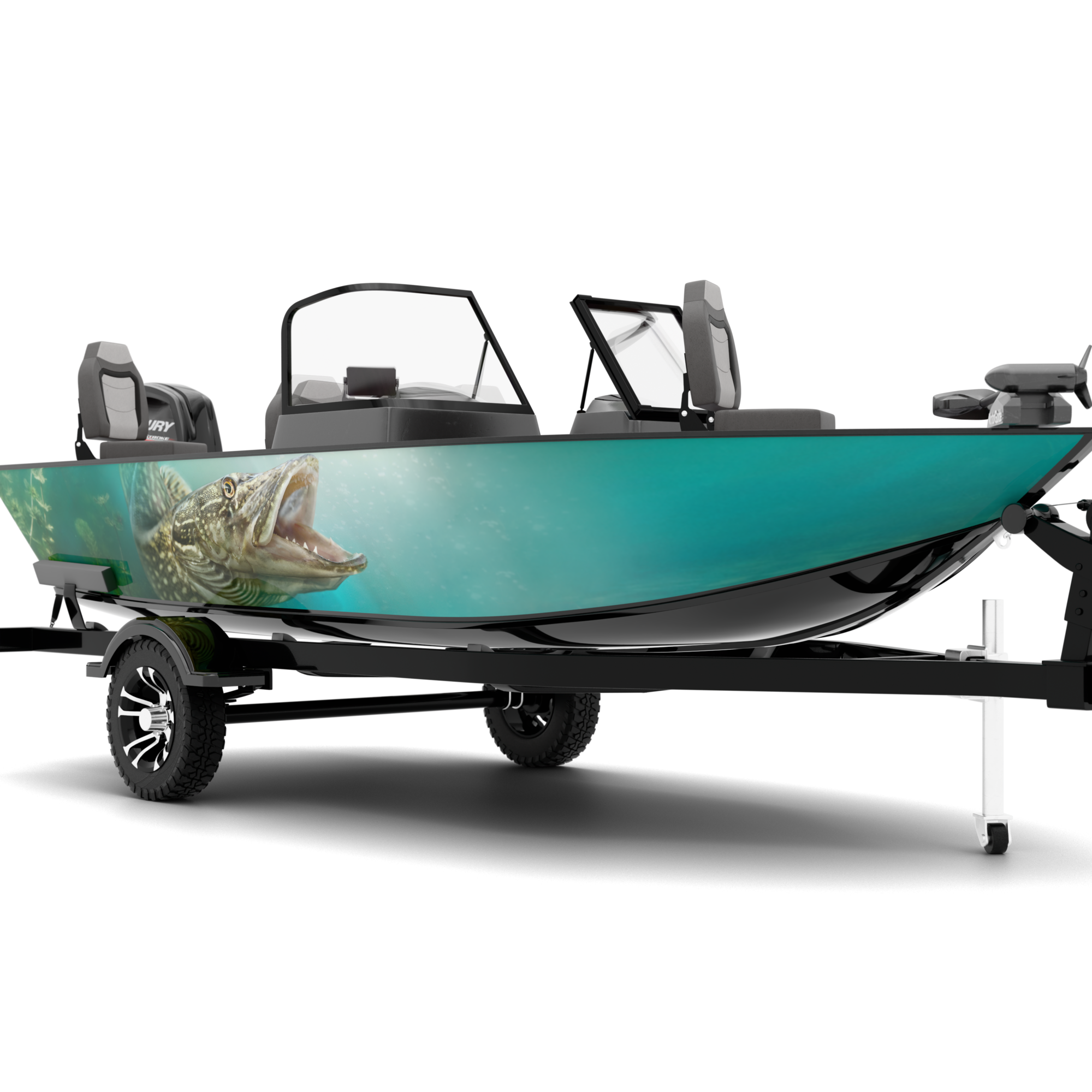 FISHING design stickers for Fishing Boat