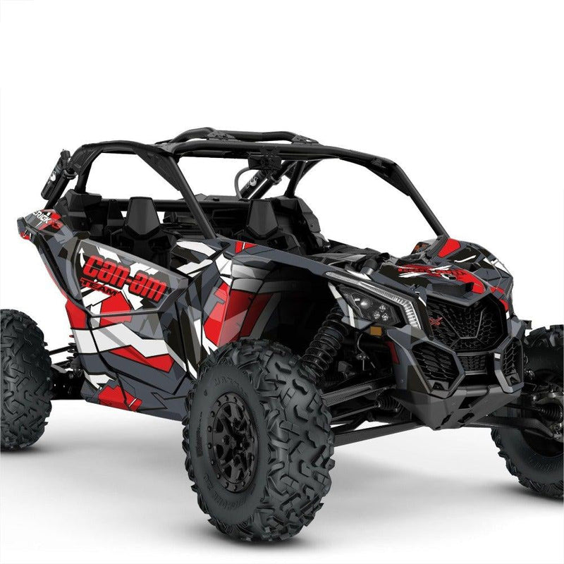 GEOMETRISCHE Designaufkleber für Can-Am Maverick X3