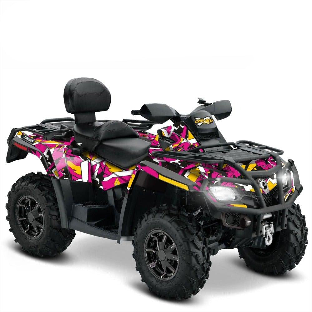 Can Am Outlander pink graphics G1